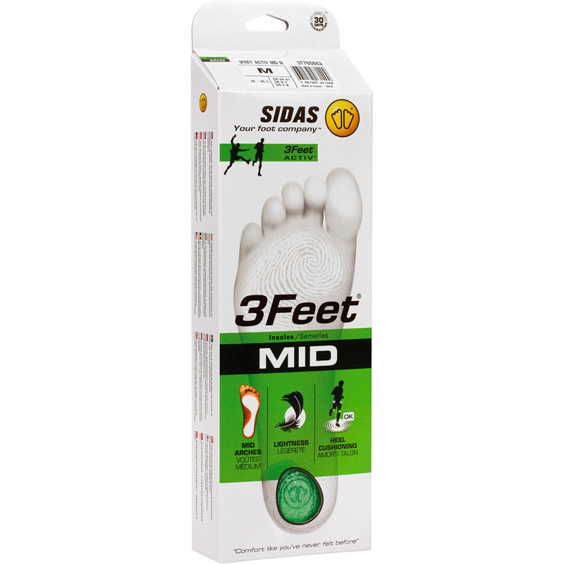 Sidas 3Feet Activ' Mid Multisport Insoles