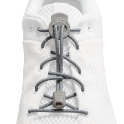 Lacet élastique lock laces gris