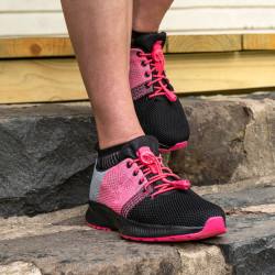 Lock Laces Rosa – Elastische Schnürsenkel fürs Laufen