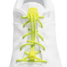Lacet élastique lock laces jaune triathlon