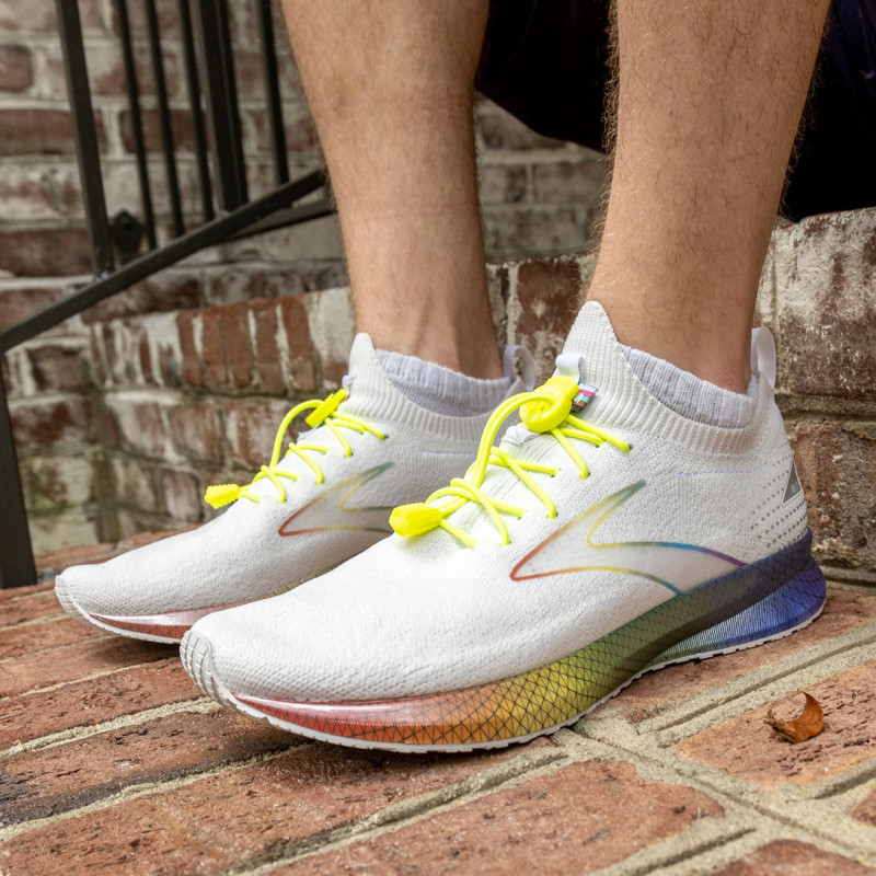 Lacet élastique lock laces jaune triathlon