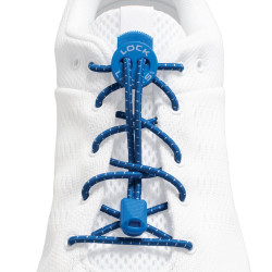 Lock Laces Royalblue Elastic Triathlon Shoelaces