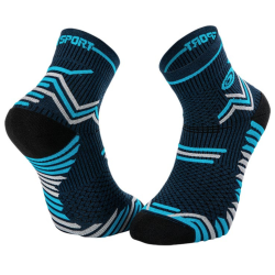 socks trail ultra bleu/gris