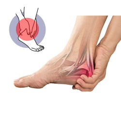 RheelaxX Heel Spur Insole S-M Black