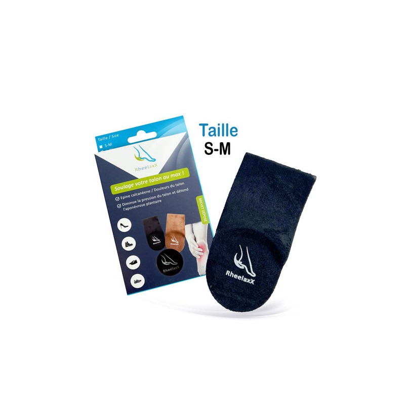 RheelaxX Heel Spur Insole S-M Black