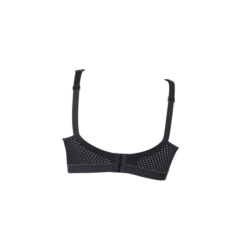Soutien-gorge de sport dos nageur, Maintien extrême Dynamix star argenté