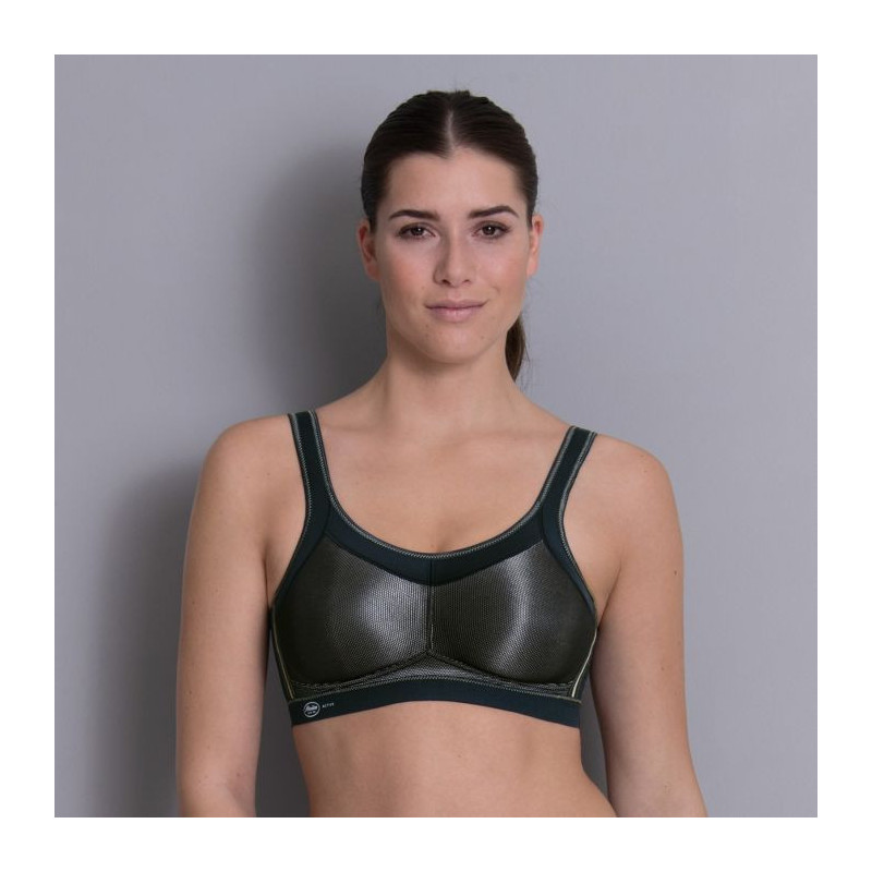 Anita Active Momentum Black Sports Bra
