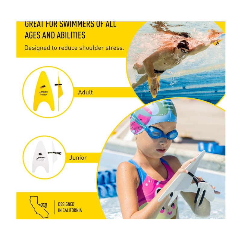 Finis Freestyler hand paddles junior