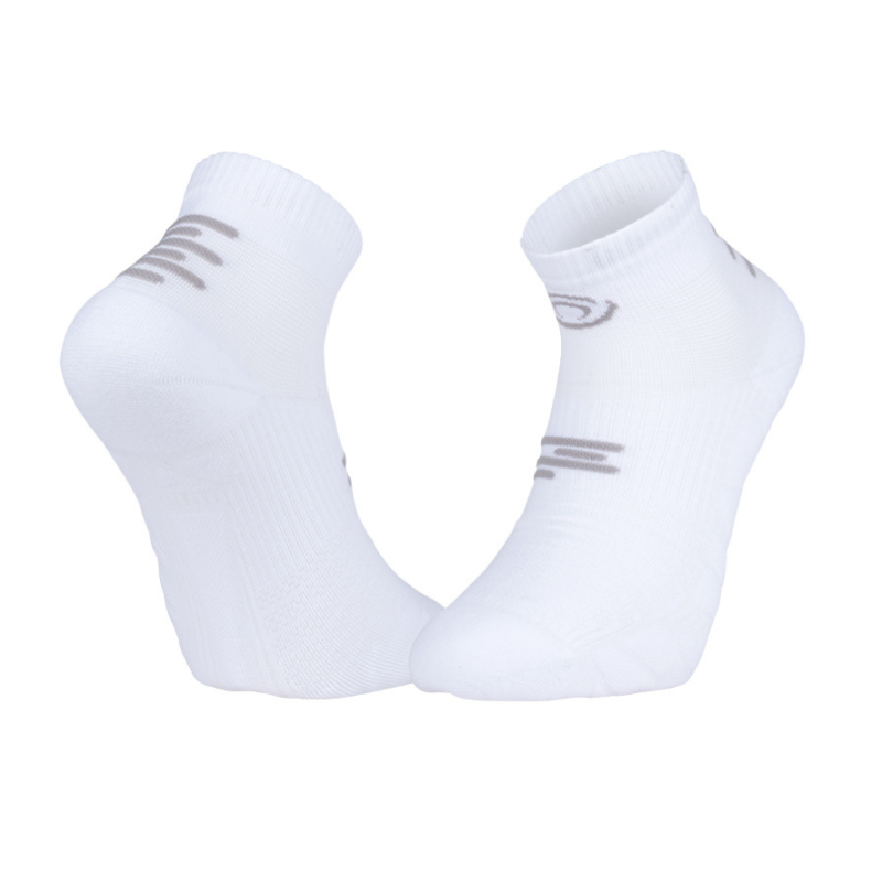 BV Sport RUN MARATHON.2 LOW Running Sock White/Grey