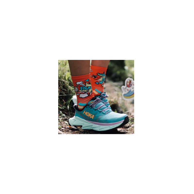 BV sport Socquette trail ultra.2 collector "DBDB" pop corail
