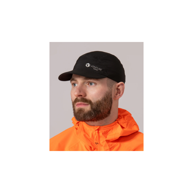 Gorra TSL Outdoor Ultralite Cap negra impermeable