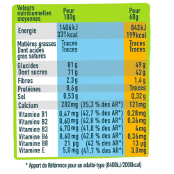 Andros Pate de fruits 30g abricot et banane