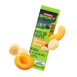 Andros sport Fruchtpaste 30 g Aprikose-Banane