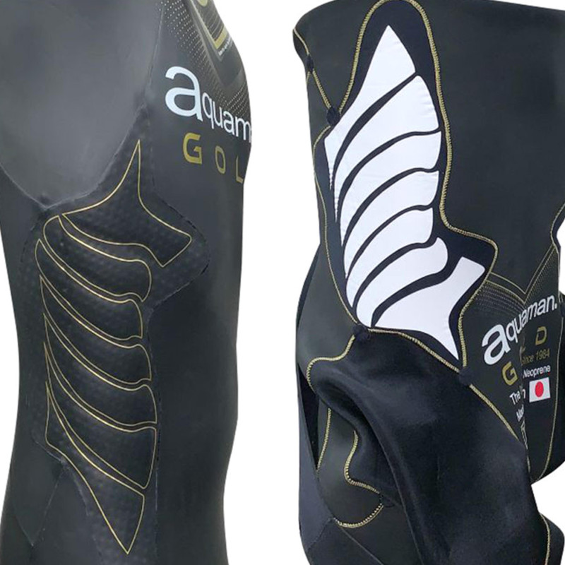 Combinaison néoprène - aquaman Gold (M) vincent luis triathlon