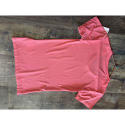 Tshirt essential V Saumon