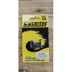 Cycertec Plaquette de freins Organique