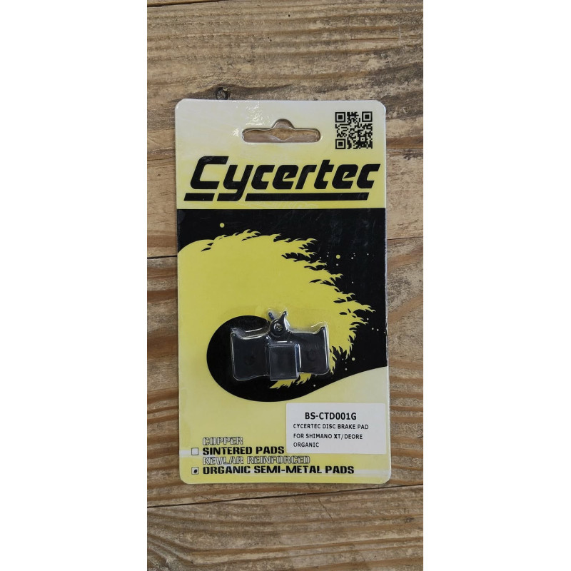 Cycertec Plaquette de freins Organique