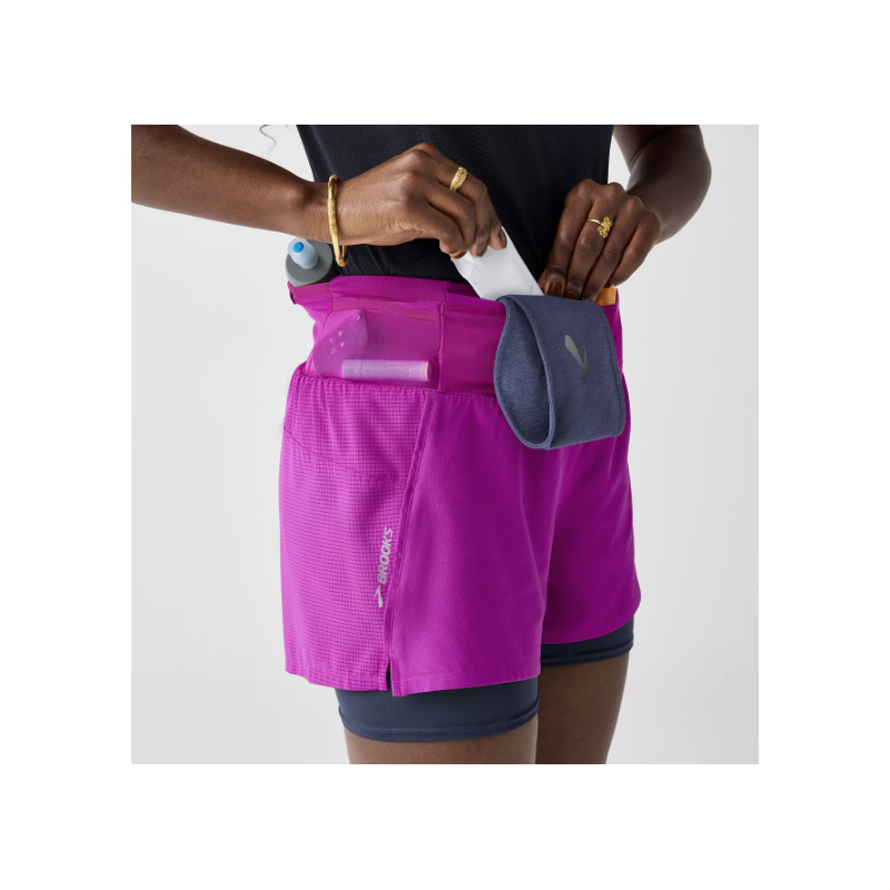 Brooks High point 3" 2-in-1 short 2.0 (W)