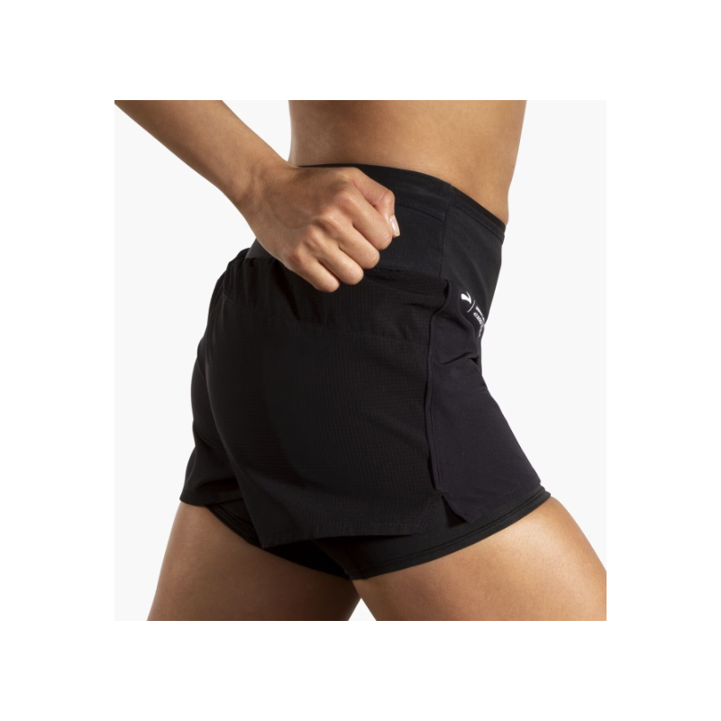 Brooks High point 3" 2-in-1 short 2.0  (W)