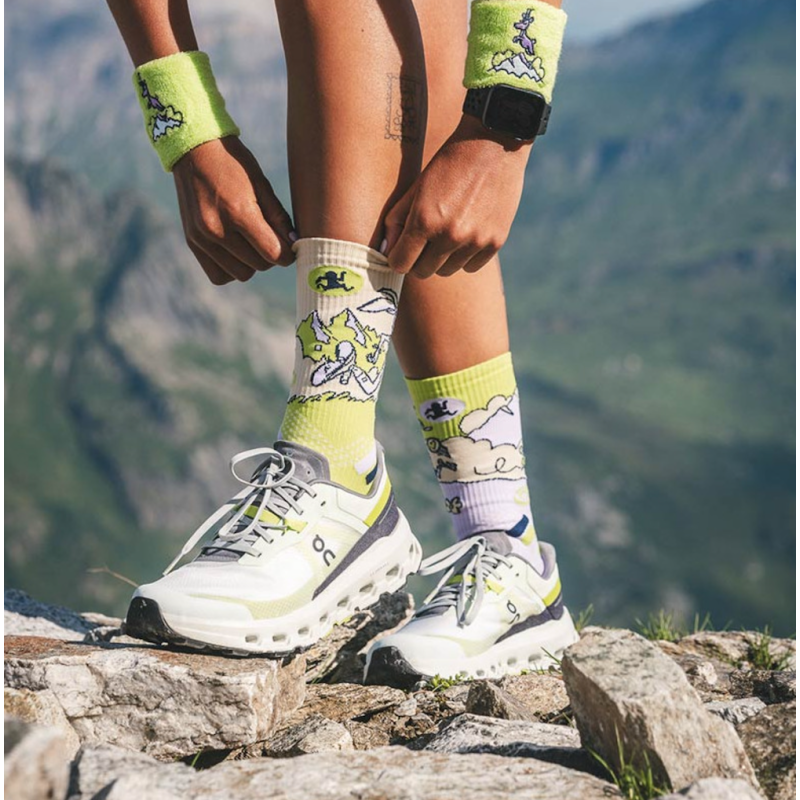 Socquette trail ultra.2 collector "DBDB" la cham