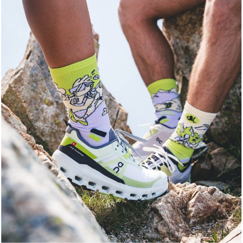 Socquette trail ultra.2 collector "DBDB" la cham