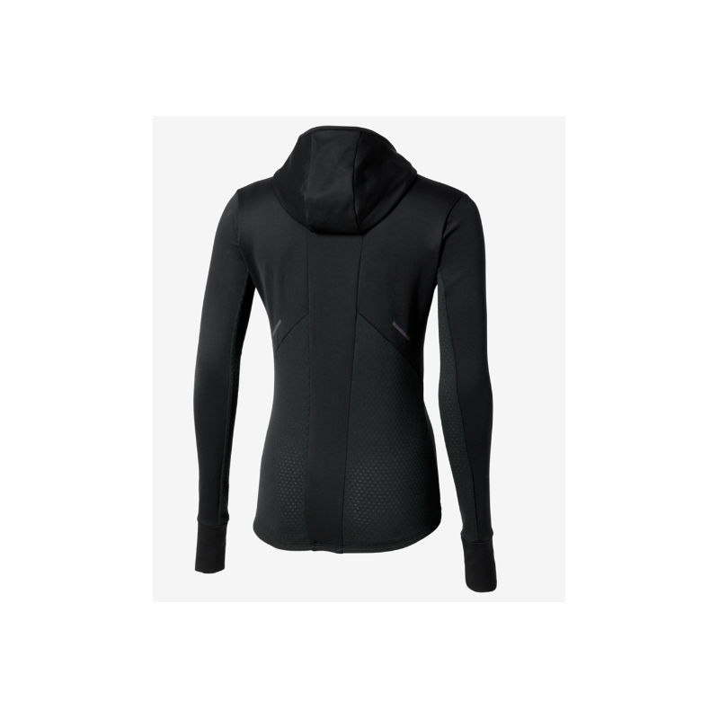 Mizuno Active hooded L/sleeve top wos (W)