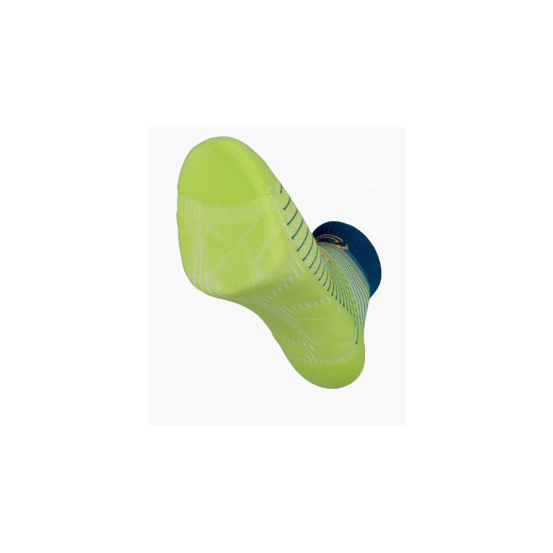 Socquette run marathon.2 "low" vert/bleu