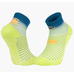 Socquette run marathon.2 "low" vert/bleu