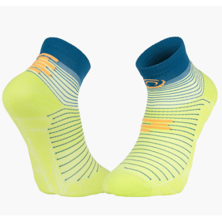 Socquette run marathon.2 "low" vert/bleu