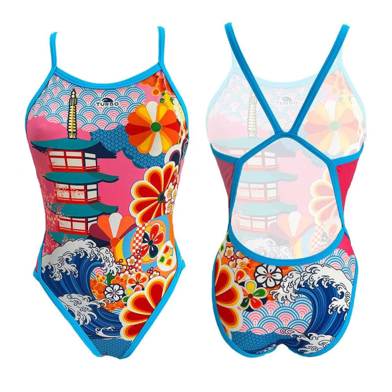 Maillot de bain natation Femme Revolution Blooming Temple