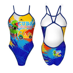 Maillot de bain natation Femme Revolution Cuba Coco Taxi