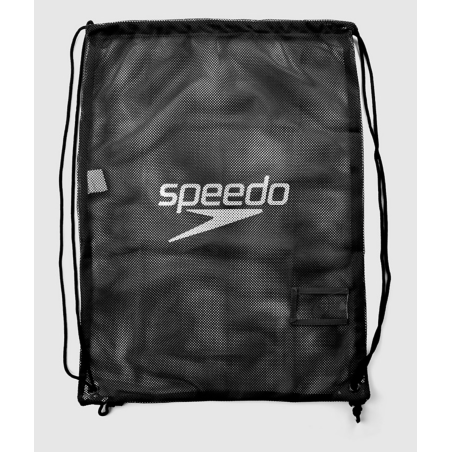 Bolsa Mesh Speedo Negra de 35 L para natación