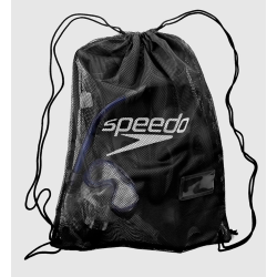 Bolsa Mesh Speedo Negra de 35 L para natación