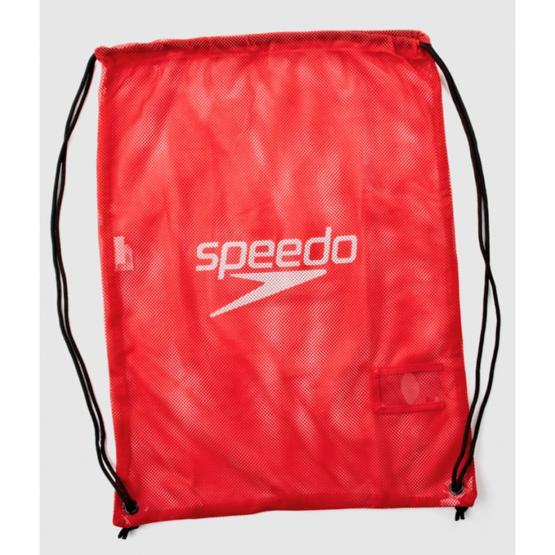 Sac en maille unisexe pour équipement rouge