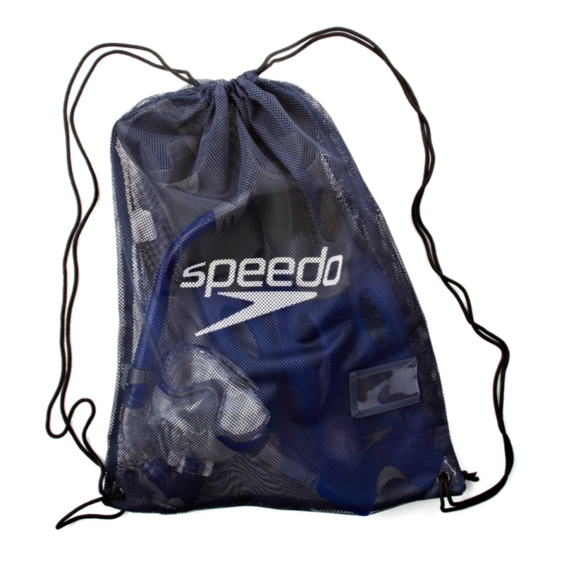 Sac en maille unisexe pour équipement Navy