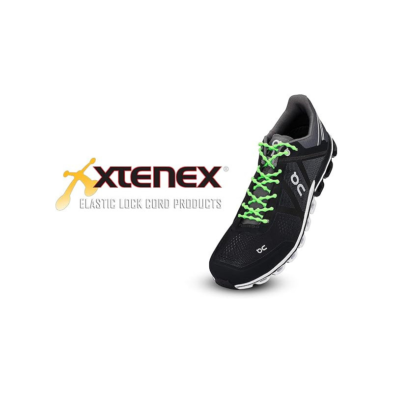 Lacets autobloquant Noir triathlon