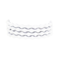 Lacets autobloquant argent triathlon