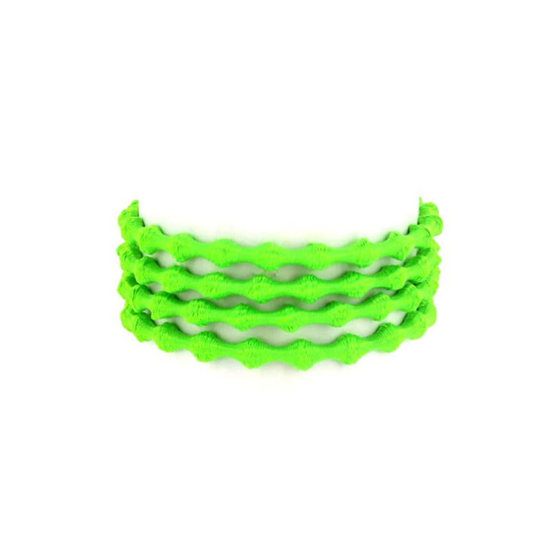 Xtenex XH200 Verde: cordones autoblocantes 75 cm