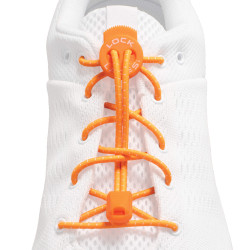 Lacet élastique lock laces orange