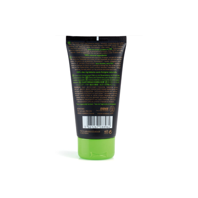 Sidas Anti-Chafing Cream for Protective Skin Care