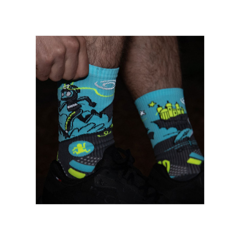 BV sport Socquette trail ultra.2 collector "DBDB" night fever