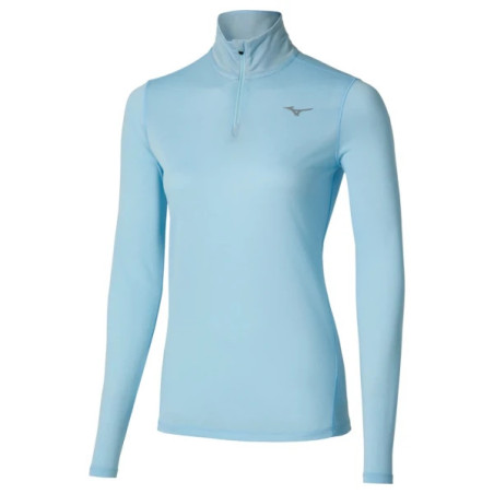 Mizuno Core Impulse Half Zip Maillot De Course Femmes - Bleu