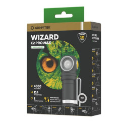 Lampe frontale Wizard C2 Pro Max multi flashlight blanc