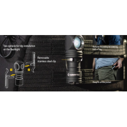 Lampe frontale Wizard C1 pro multi flashlight warm 1000lms