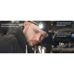 Lampe frontale Wizard C1 pro multi flashlight warm 1000lms