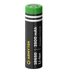 Armytek 18650 Li-ion Battery 3500mAh Unprotected