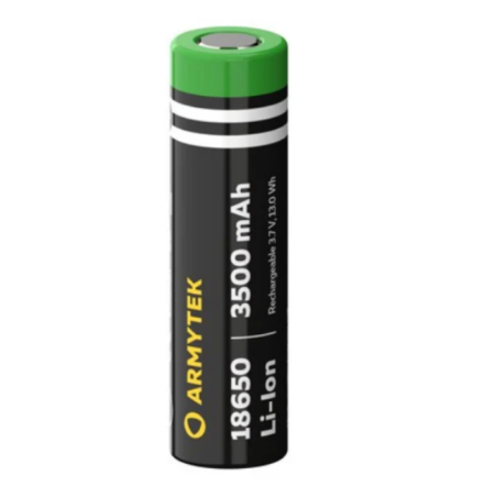 Armytek 18650 Li-Ionen-Akku 3500 mAh, ungeschützt
