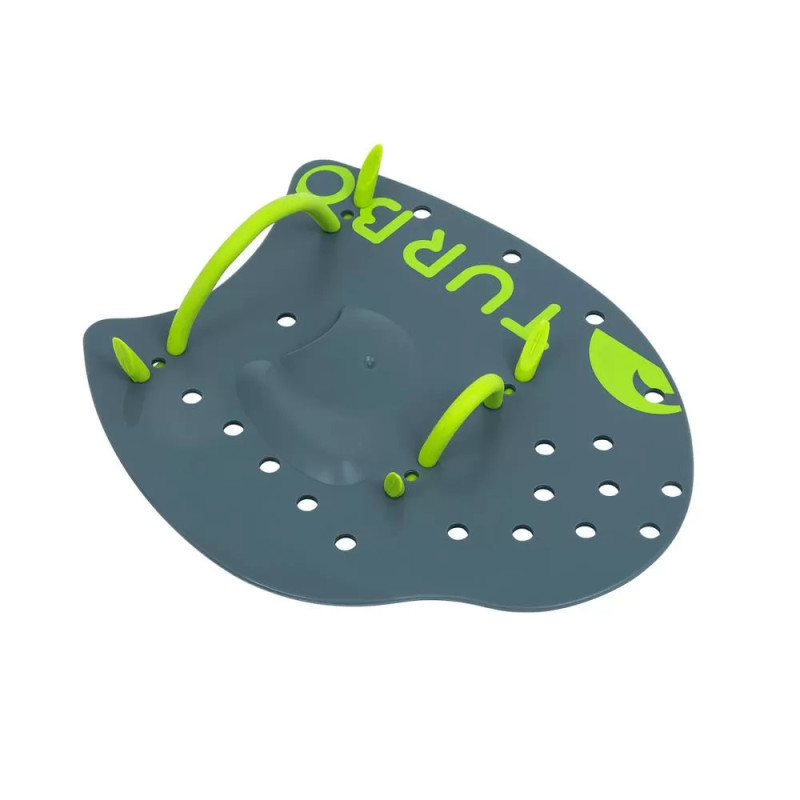 Paleta de natación Turbo gris, talla L