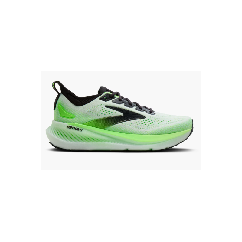 Brooks Glycerin 23 Hombre White Phantom Green Gecko