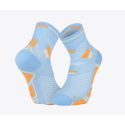 Socquette trail ultra.2 MID ciel/orange